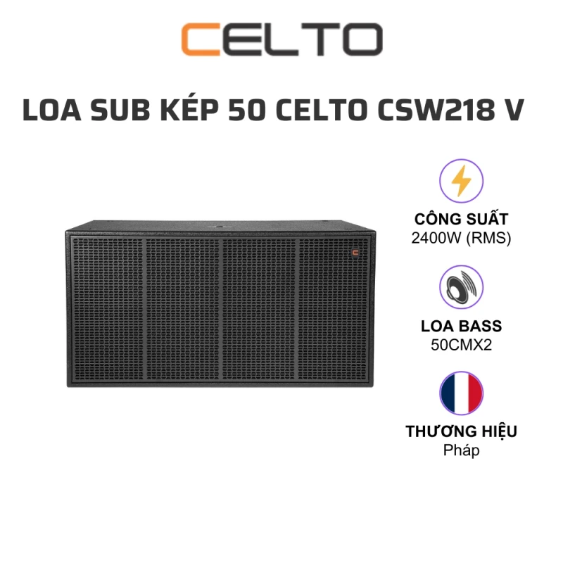 Loa Sub Celto CSW218 V